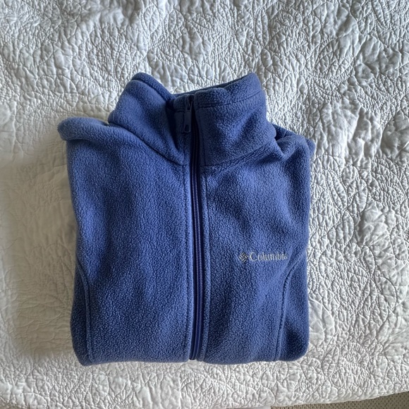 Columbia Women blue Fleece Jacket - Picture 1 of 6